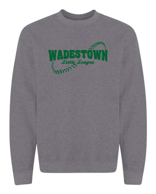 Wadestown Crewneck Sweatshirt Design 2 Heather Graphite