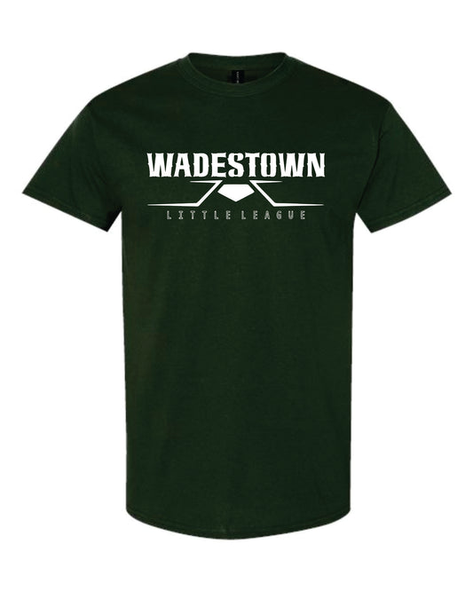 Wadestown Short Sleeve Design 1 Dark Green