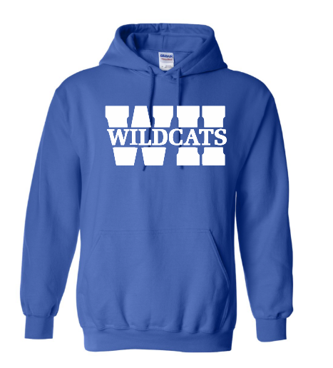 White Hall Hooded Sweatshirt with Split Design